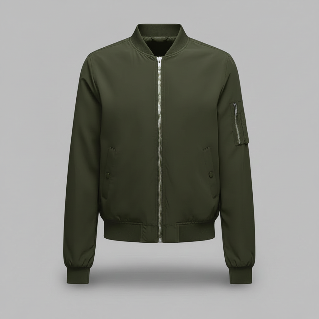 Damen Bomberjacke Kurz | Sportliche Jacke für Alltag