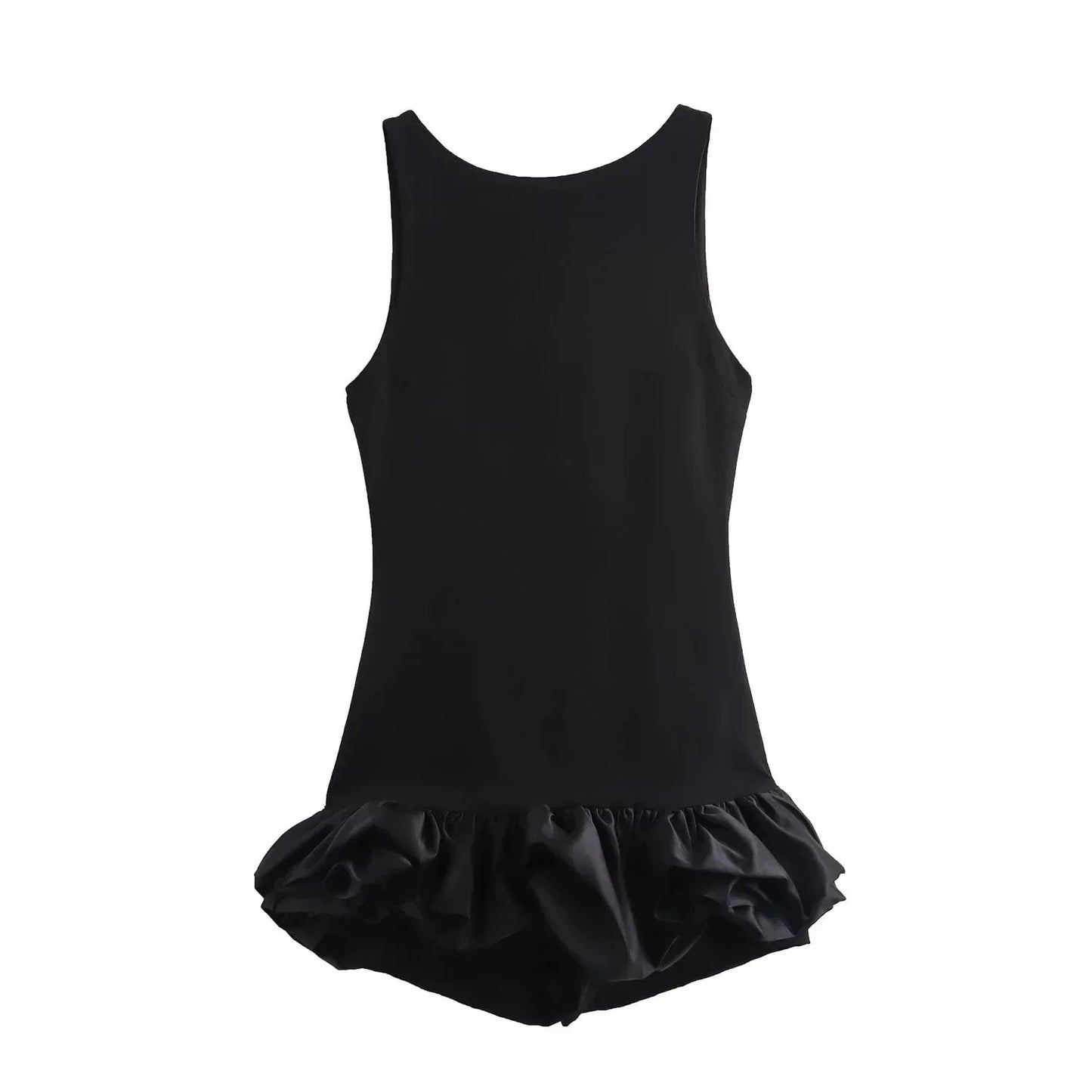 Damen Kurzkleid mit Rüschen und rückenfrei | Sommerkleid 7