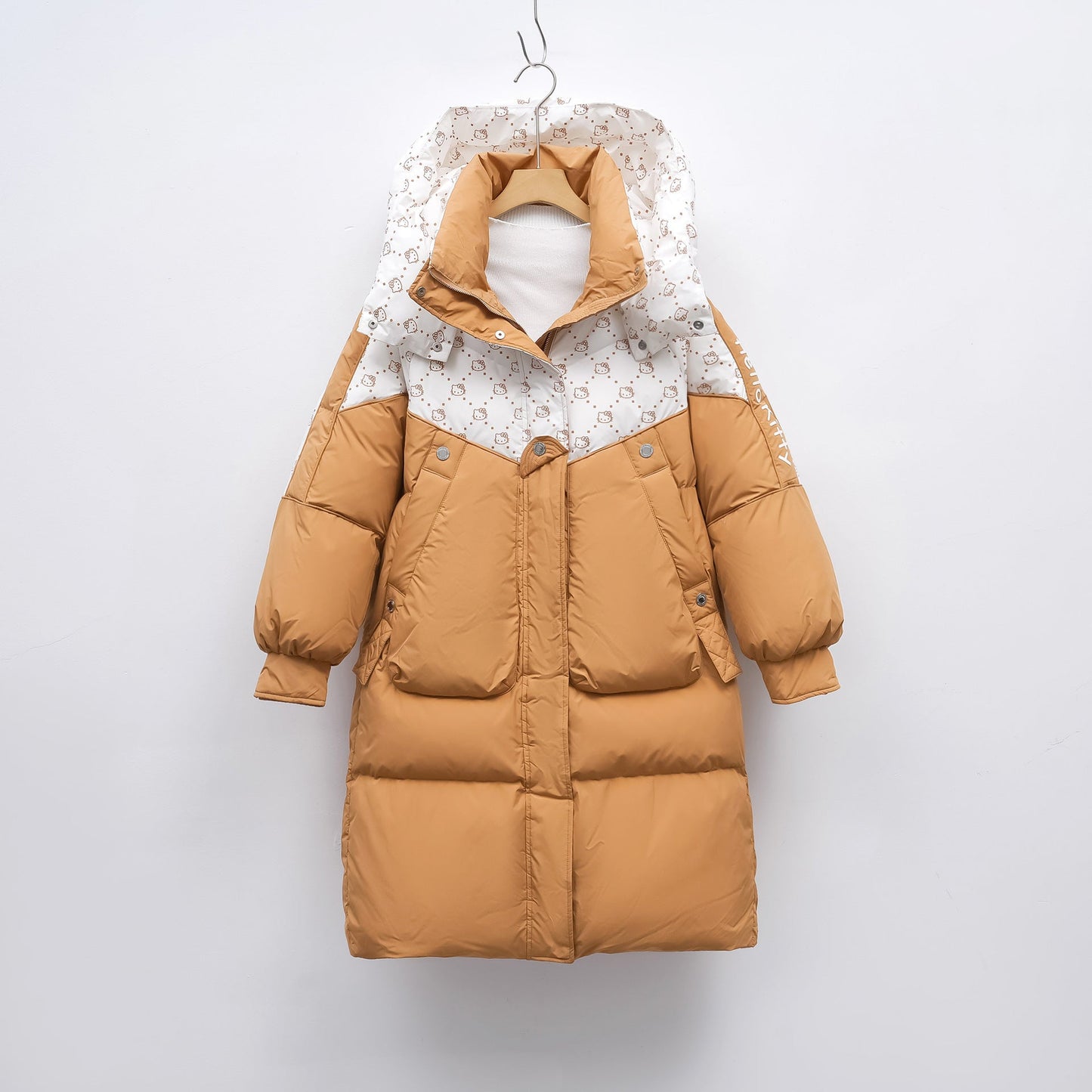 Damen Winterparka mit Kapuze | Warmer Outdoor Mantel 4