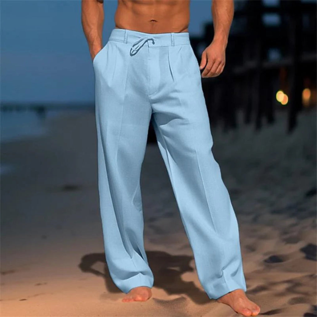 Elegante Leinenhose für Herren | Stilvolle Sommerbekleidung 4