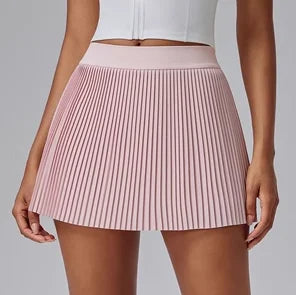 Faltenrock für Frauen | Sportlicher Tennisrock aus Polyester 7