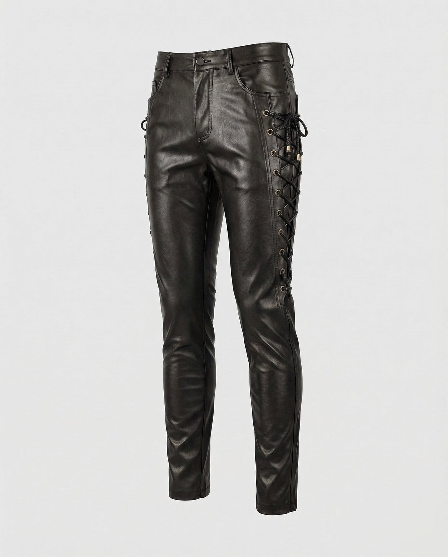 Herren Lederhose mit Schnürdetail | Trachten Lederhose Herren 5