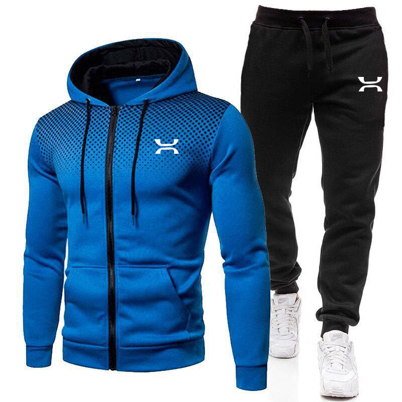 Herren Trainingsanzug Set | Kapuzenjacke und Jogginghose 4