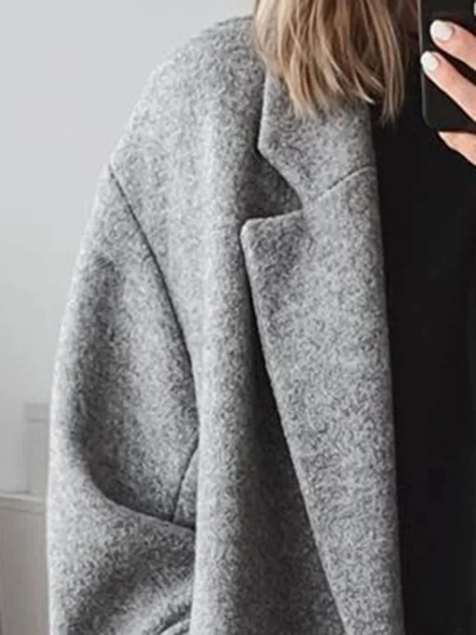 Langer Oversized Mantel Damen | Eleganter Wintermantel 4