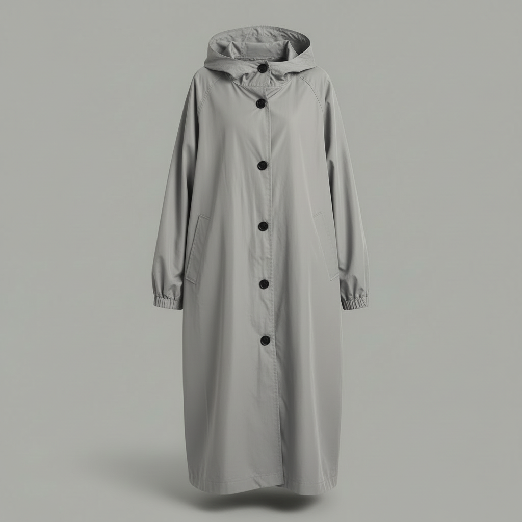 Langer Wintermantel Damen | Klassischer Trenchcoat