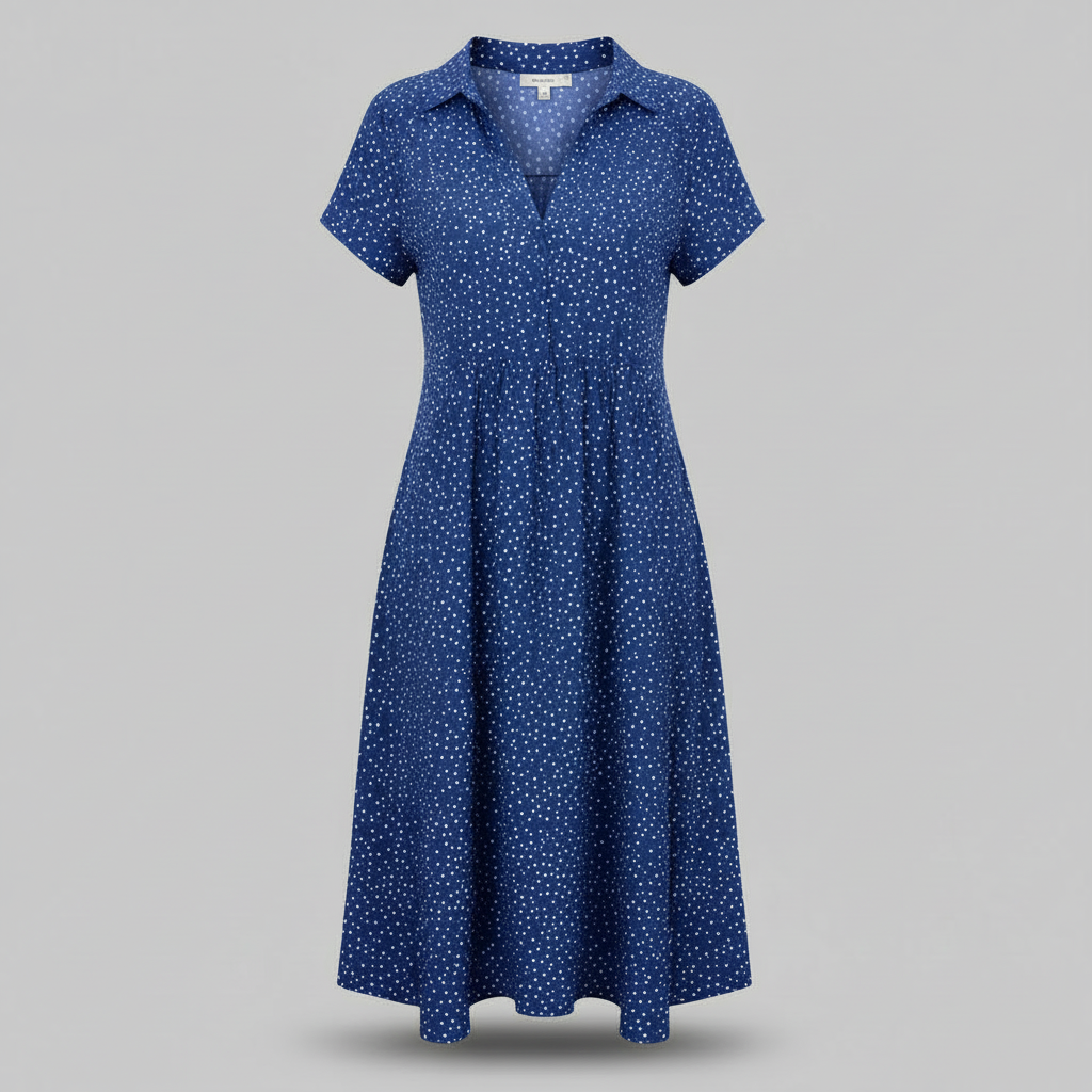 Midi Hemdblusenkleid Damen | Elegante Kleider für Jeden Anlass