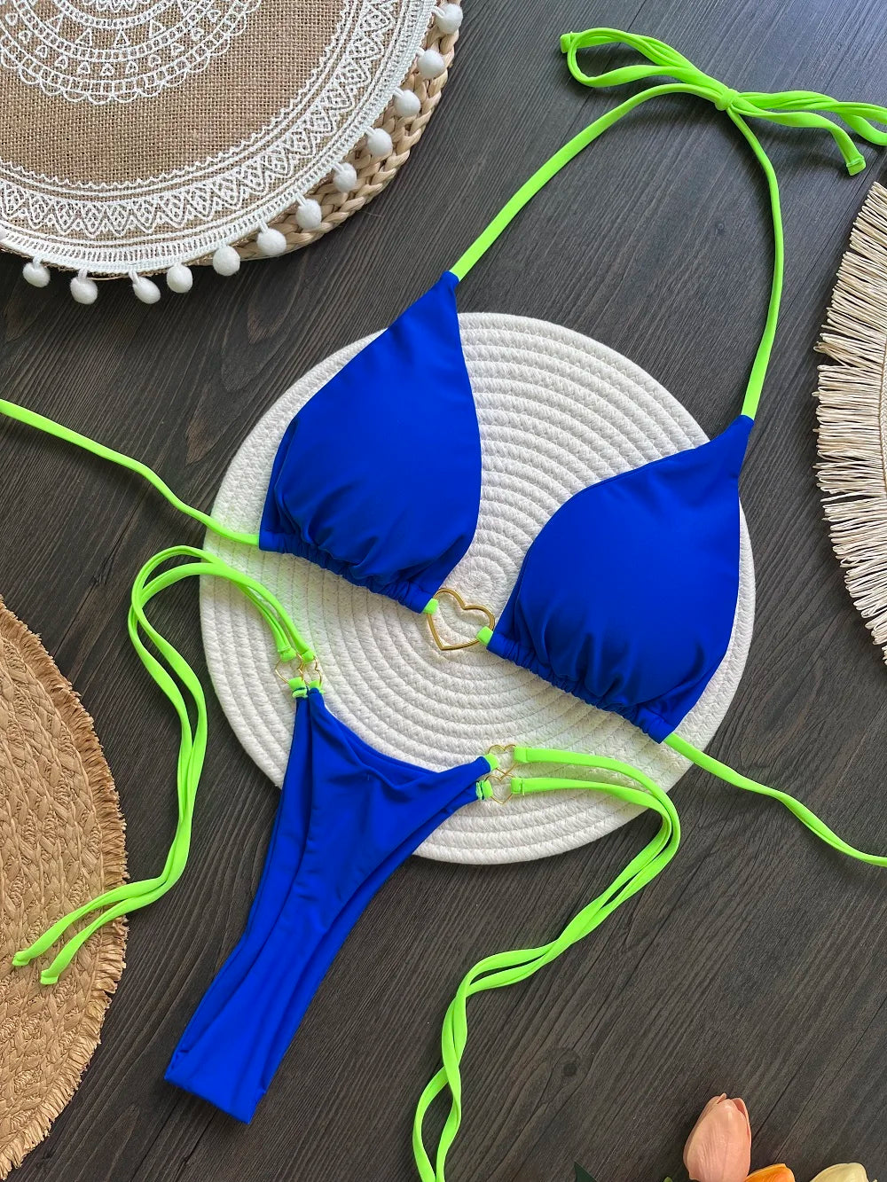 RUOTONSEPT | Sexy Halter Bikini Set für Frauen 11