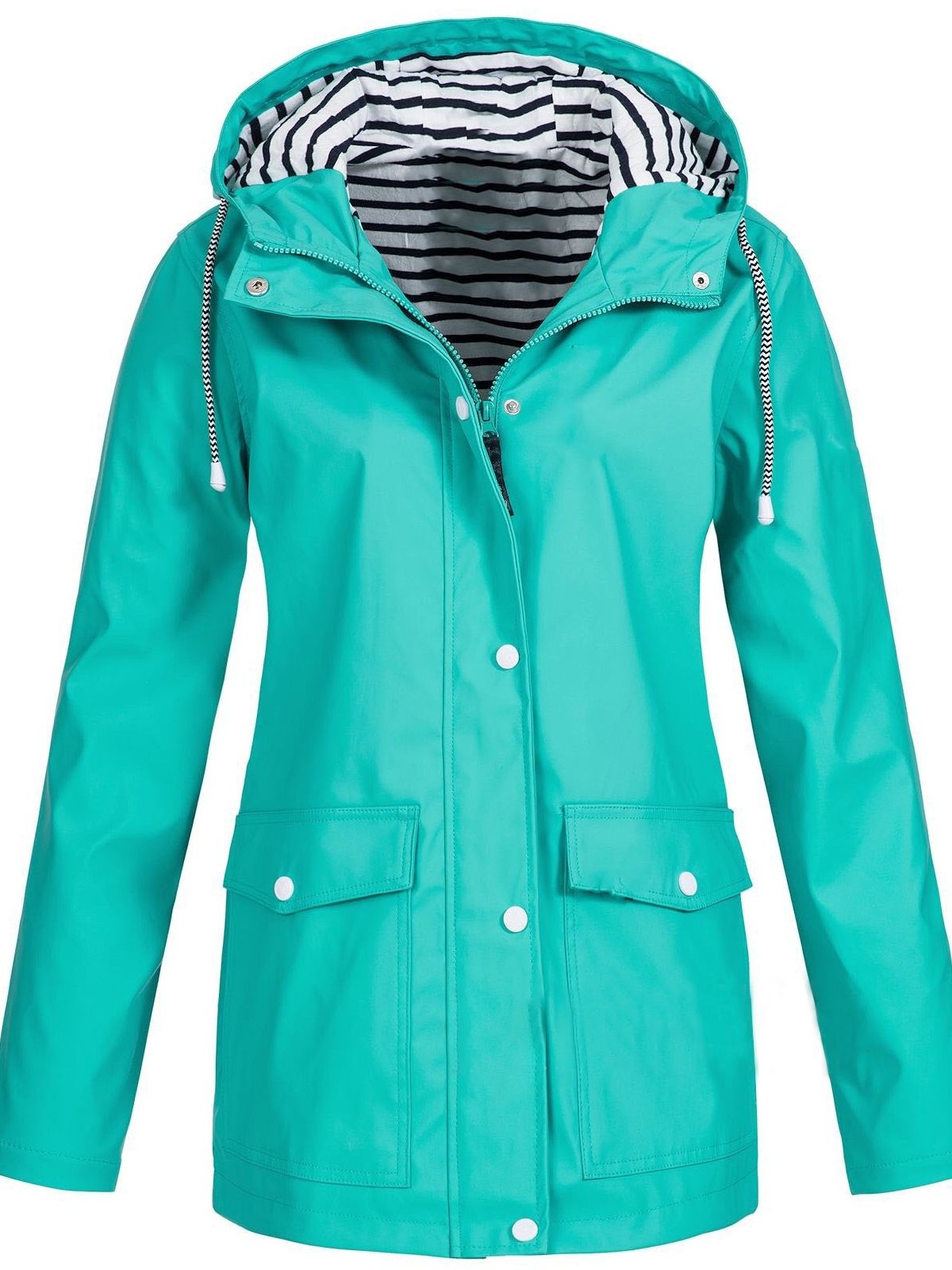 Sophie | Wasser- und winddichte Damenjacke lang 11