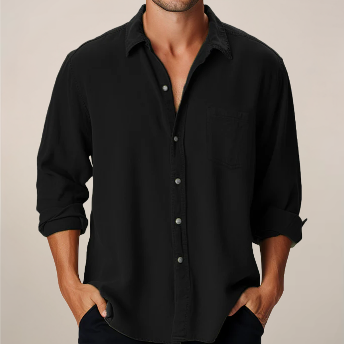 Vicente | Herren Langarm Freizeithemd 4
