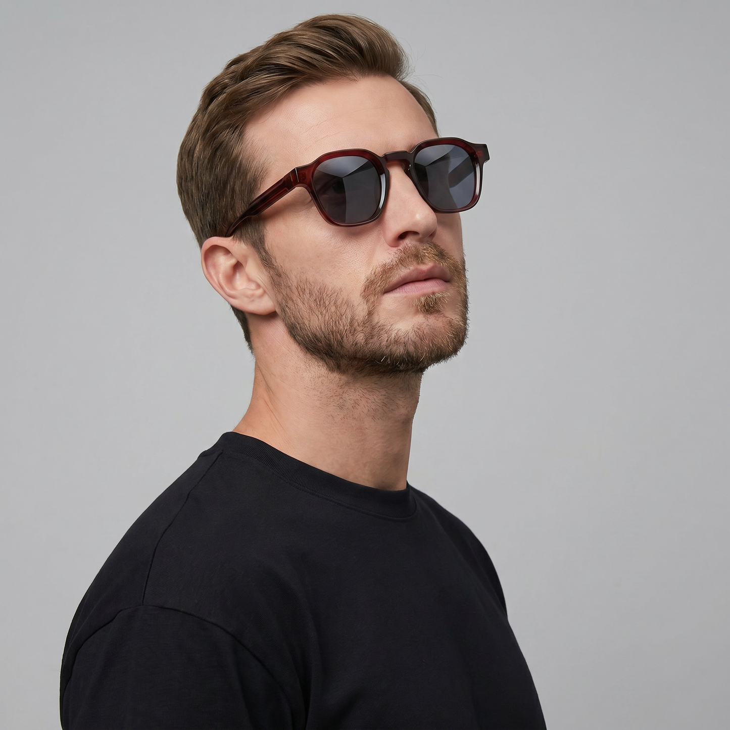 Vintage Sonnenbrille | Herren Sonnenbrille mit UV400-Schutz 9