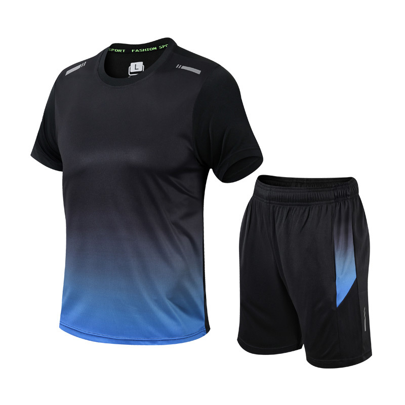 Activewear Set Herren | Trainingsanzug mit Farbverlauf 0