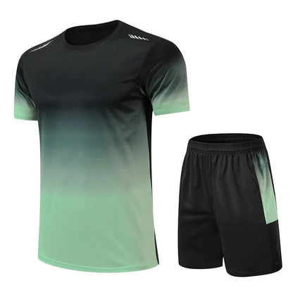 Activewear Set Herren | Trainingsanzug mit Farbverlauf 3