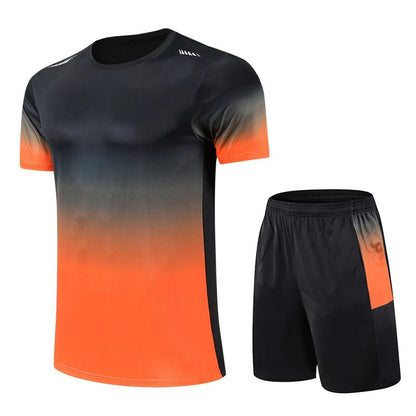 Activewear Set Herren | Trainingsanzug mit Farbverlauf 4