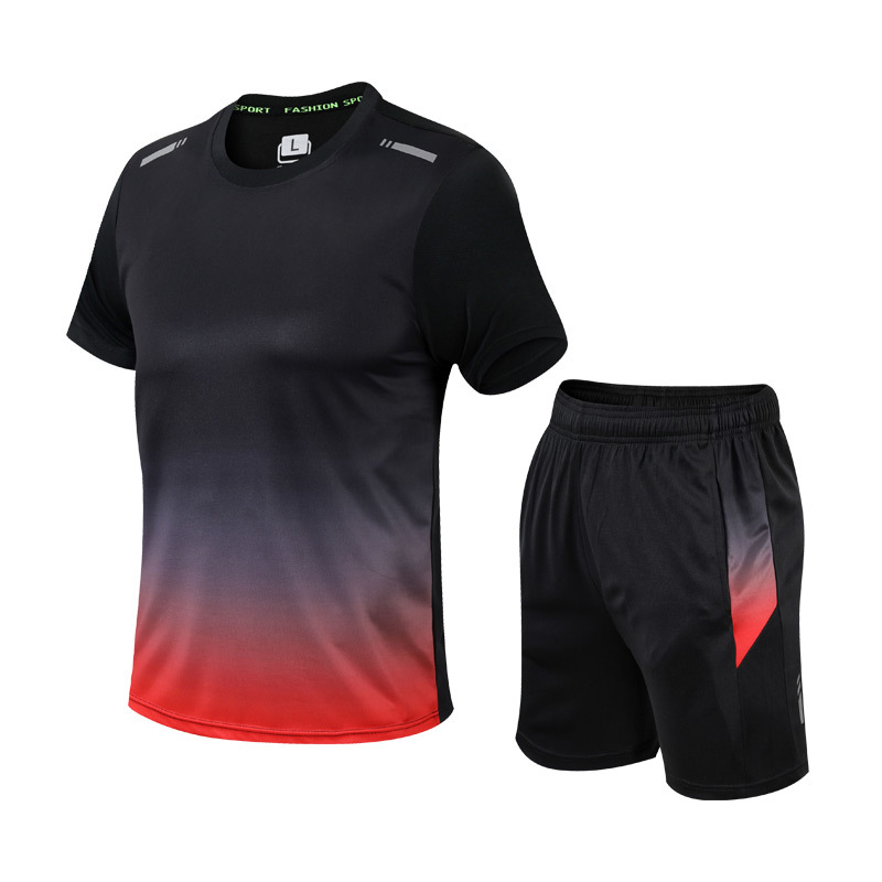 Activewear Set Herren | Trainingsanzug mit Farbverlauf 6