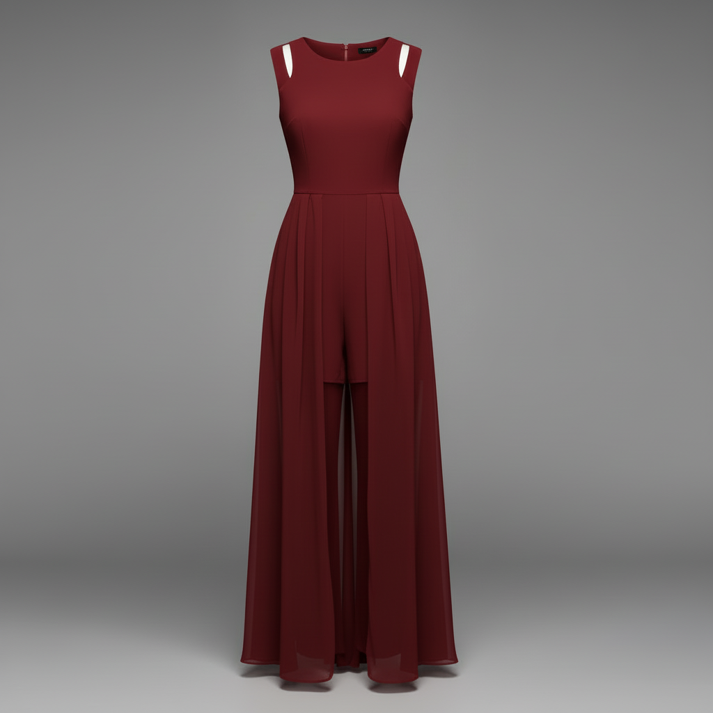 Ärmelloser Weit-Jumpsuit für Damen | Sommerliche Damenmode