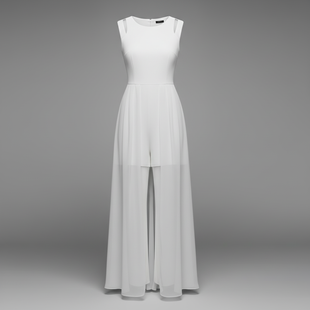 Ärmelloser Weit-Jumpsuit für Damen | Sommerliche Damenmode