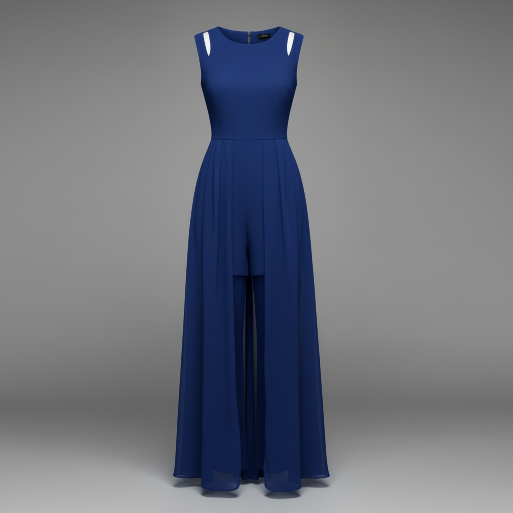 Ärmelloser Weit-Jumpsuit für Damen | Sommerliche Damenmode