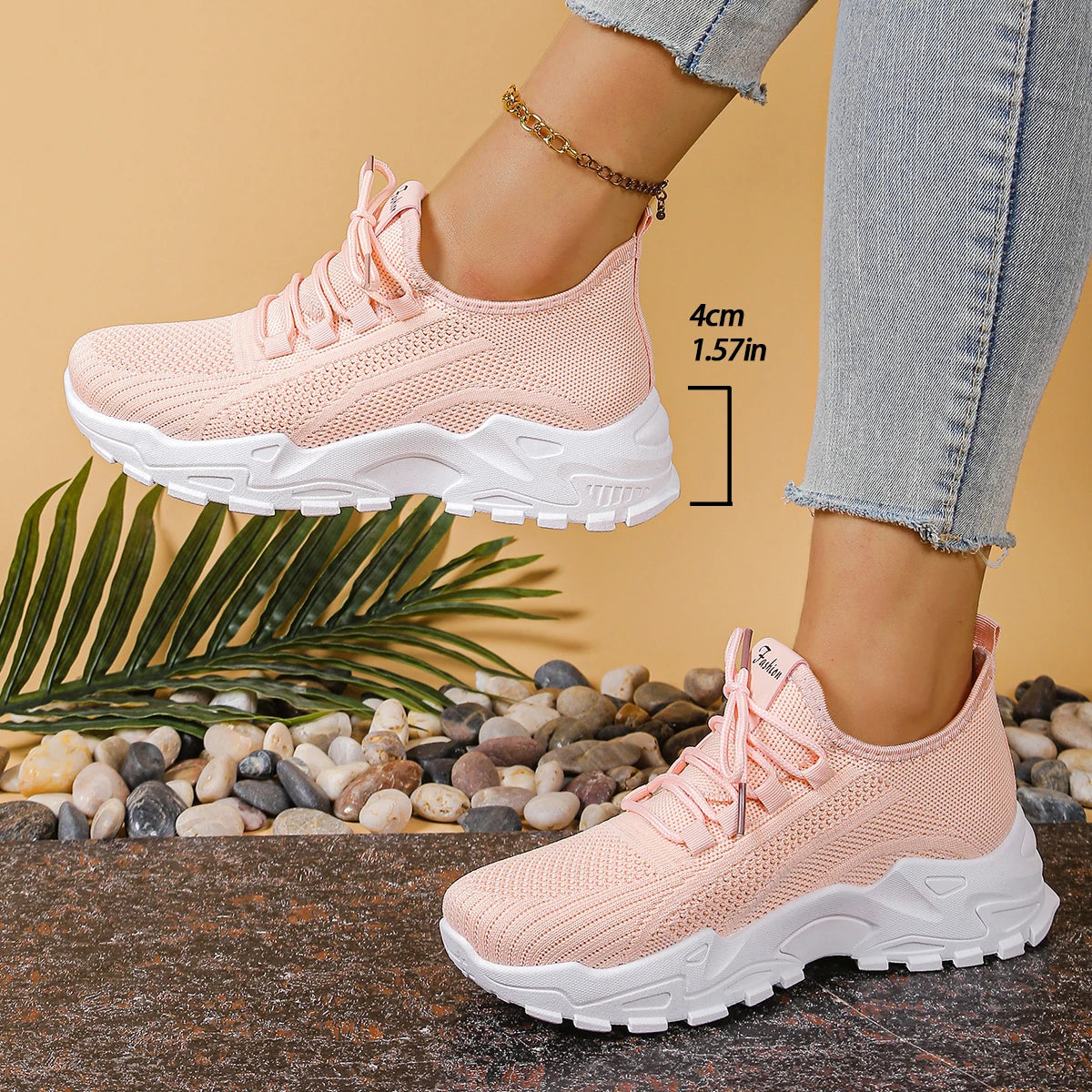 Atmungsaktive Damen-Sportschuhe | Lässige Freizeitschuhe 10