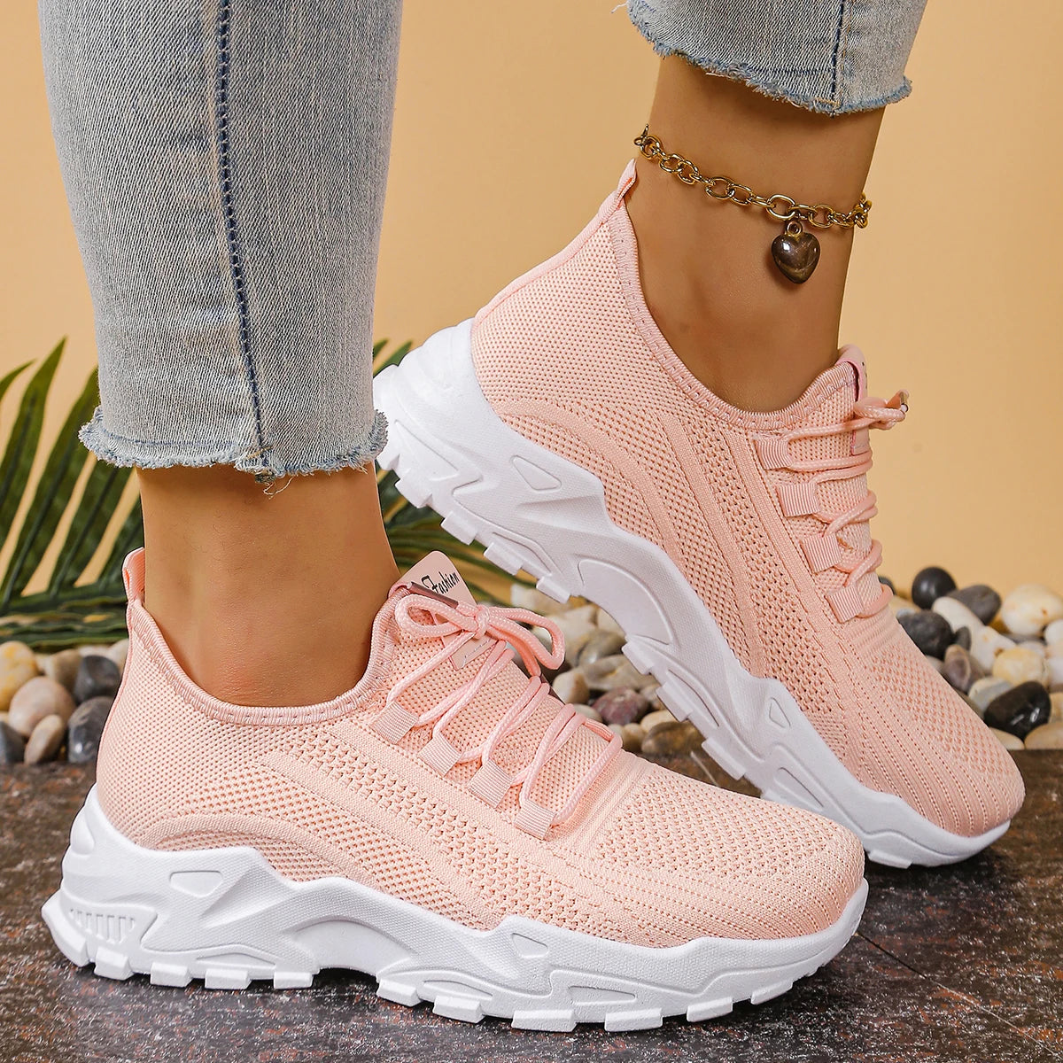 Atmungsaktive Damen-Sportschuhe | Lässige Freizeitschuhe 3
