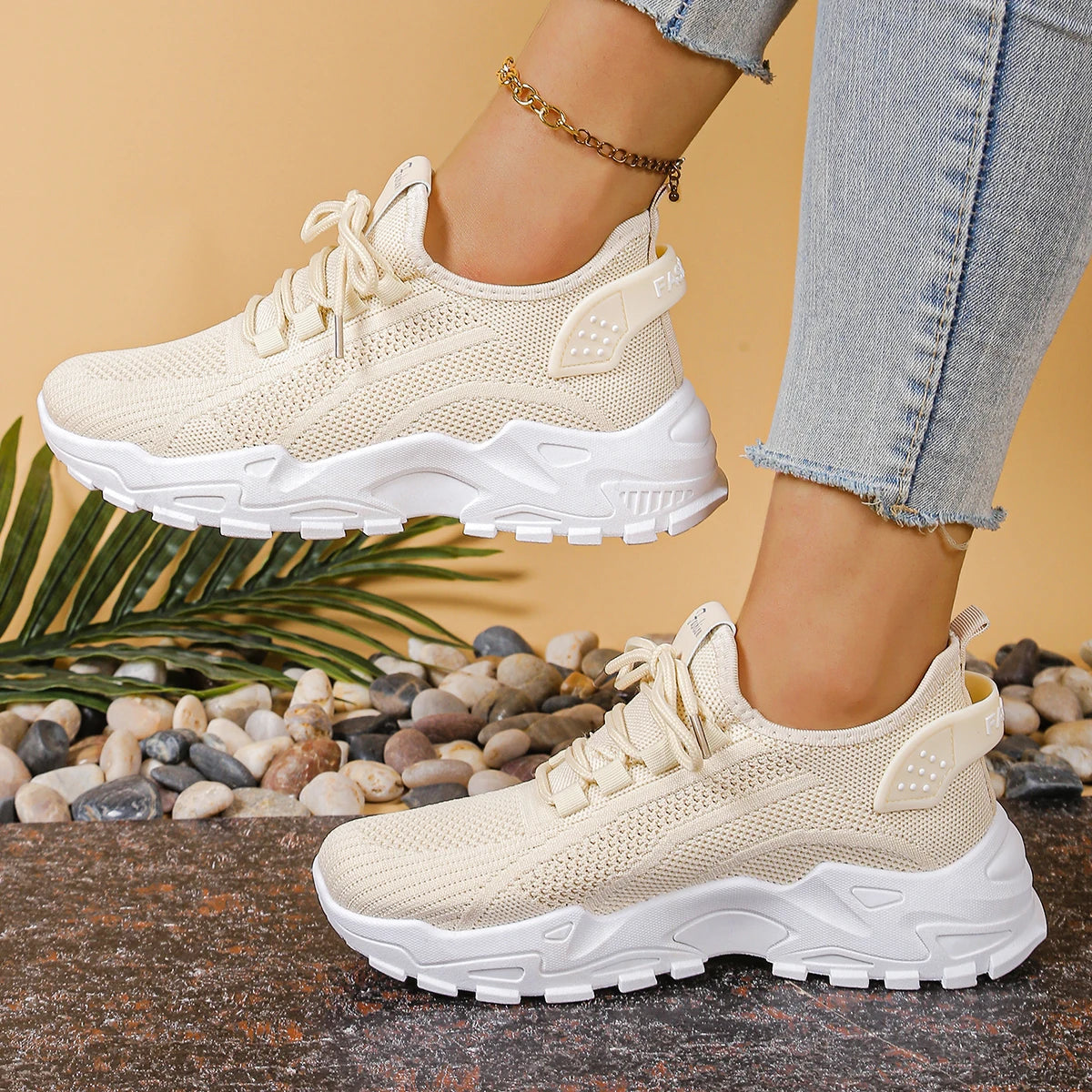 Atmungsaktive Damen-Sportschuhe | Lässige Freizeitschuhe 7