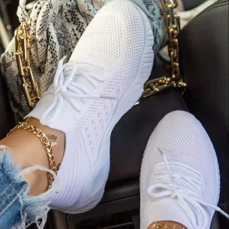 Atmungsaktive Damen Sneaker | Orthopädische Mesh-Schuhe 1