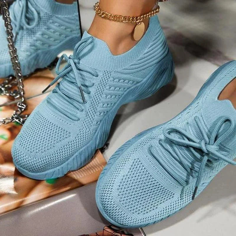 Atmungsaktive Damen Sneaker | Orthopädische Mesh-Schuhe 6
