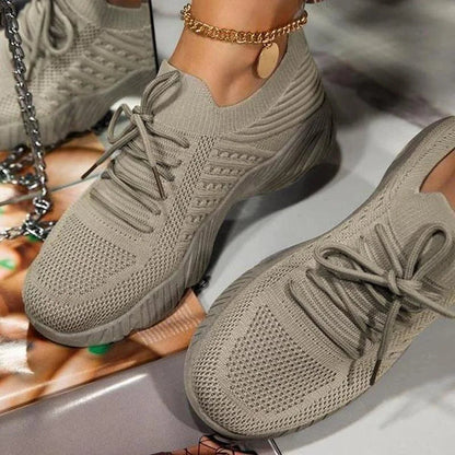 Atmungsaktive Damen Sneaker | Orthopädische Mesh-Schuhe 7