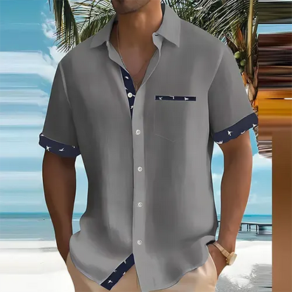 Atmungsaktives Herren Sommerhemd | Kurzarm Hemd 2