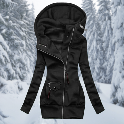 Aurora | Wasserfeste Damen Übergangsjacke mit Kapuze 0