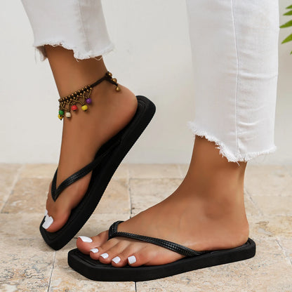 Bequeme Flip Flops Damen | Flache EVA-Sandalen für Sommer 2