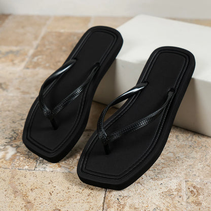 Bequeme Flip Flops Damen | Flache EVA-Sandalen für Sommer 9