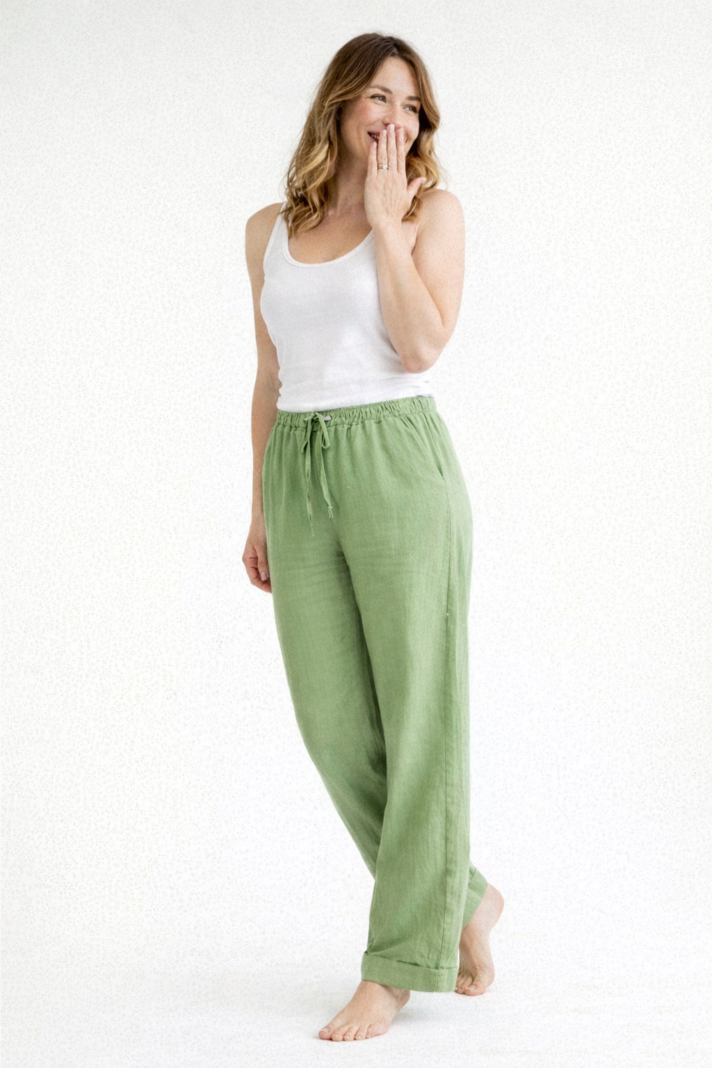 Bequeme High-Waist-Hose für Damen | Lockerer Schnitt 1