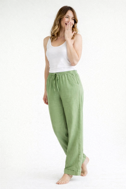Bequeme High-Waist-Hose für Damen | Lockerer Schnitt 1