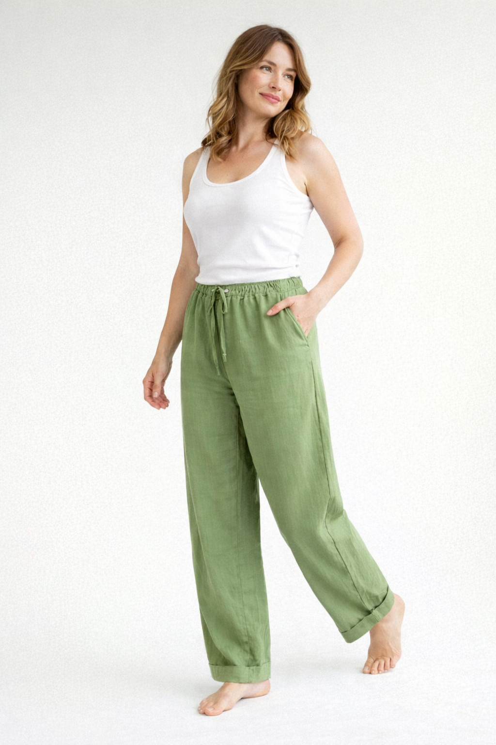 Bequeme High-Waist-Hose für Damen | Lockerer Schnitt 2