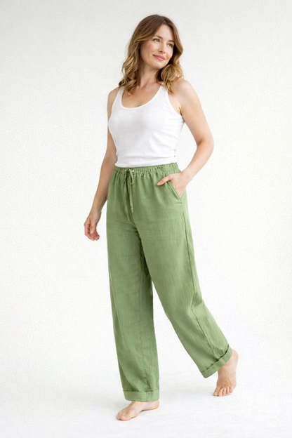 Bequeme High-Waist-Hose für Damen | Lockerer Schnitt 2