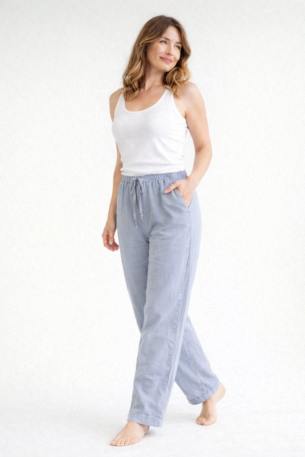 Bequeme High-Waist-Hose für Damen | Lockerer Schnitt 3