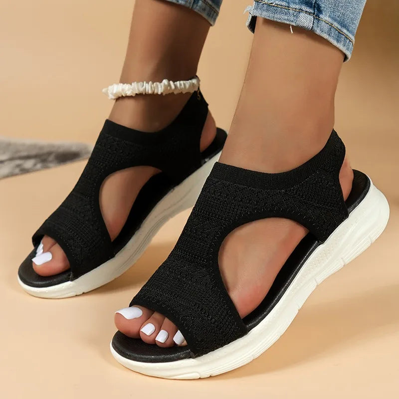 Bequeme Sandalen Damen | Sommer Sportsandalen Römisch 3