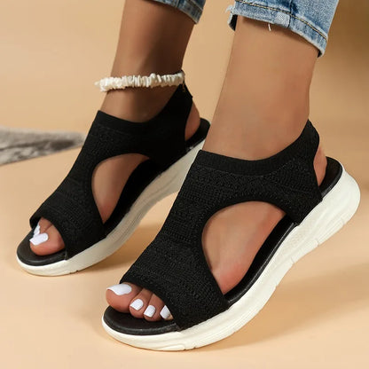 Bequeme Sandalen Damen | Sommer Sportsandalen Römisch 3