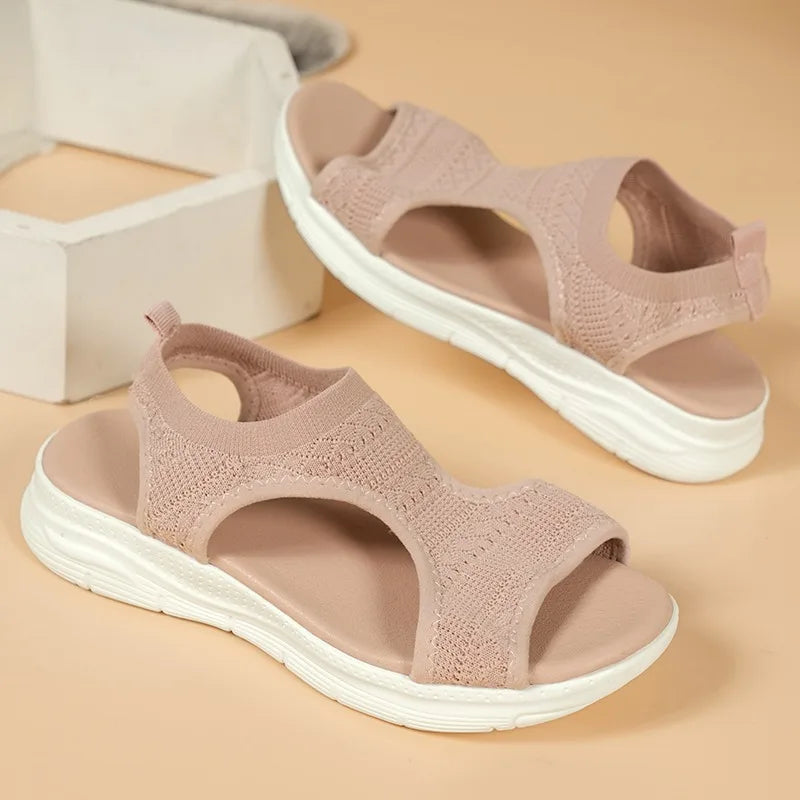 Bequeme Sandalen Damen | Sommer Sportsandalen Römisch 6