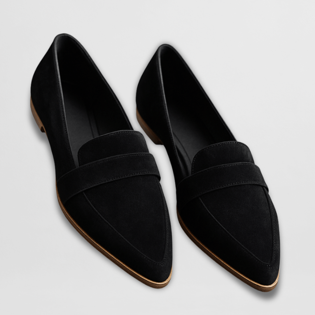 Bequeme Slipper für Damen aus Wildleder | Alltagsschuhe 2