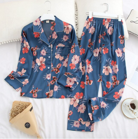 Bequemer Damen Schlafanzug | Modischer Pyjama Set 2
