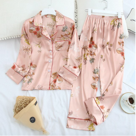 Bequemer Damen Schlafanzug | Modischer Pyjama Set 5