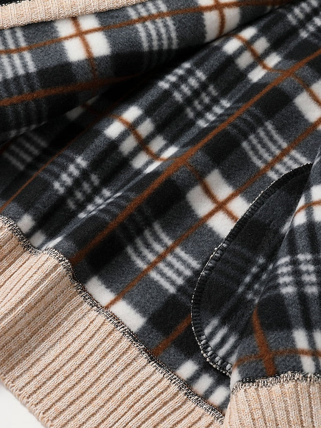 Cardigan Herren Zip-up | Warme Strickjacke mit Reißverschluss 6