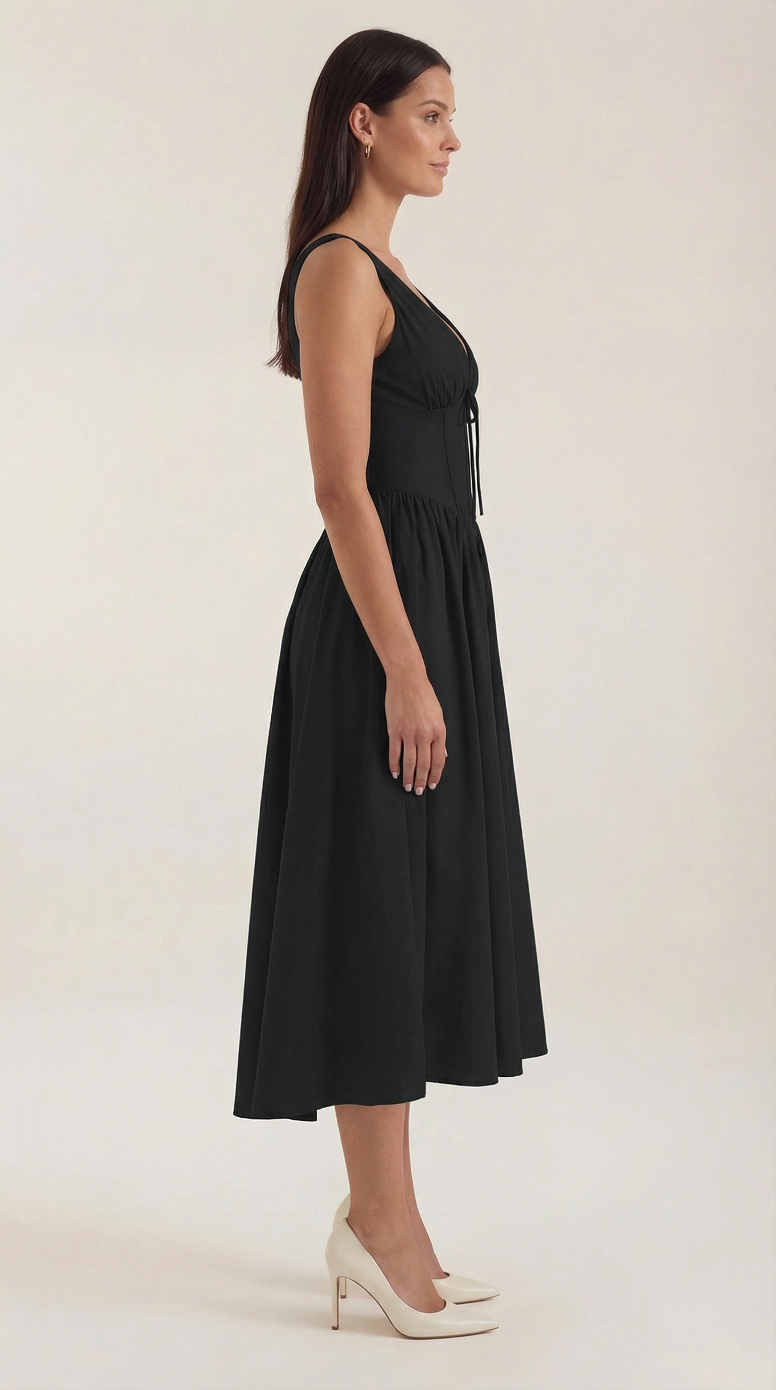 Cassiopeia Midi-Eintauchkleid | Elegantes Sommerkleid 1