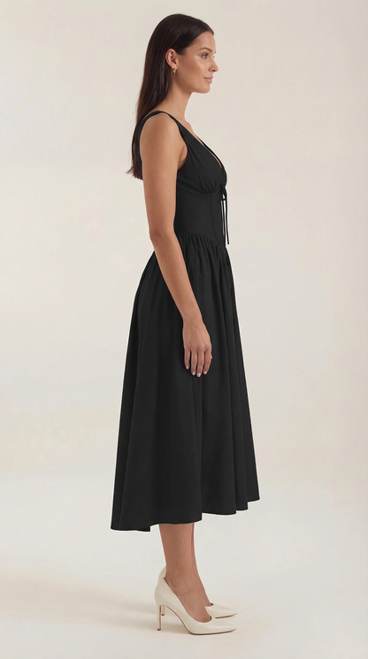 Cassiopeia Midi-Eintauchkleid | Elegantes Sommerkleid 1