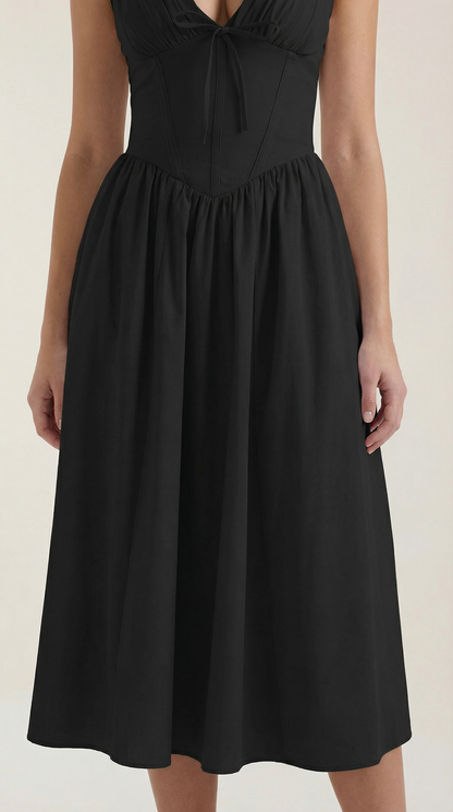 Cassiopeia Midi-Eintauchkleid | Elegantes Sommerkleid 2