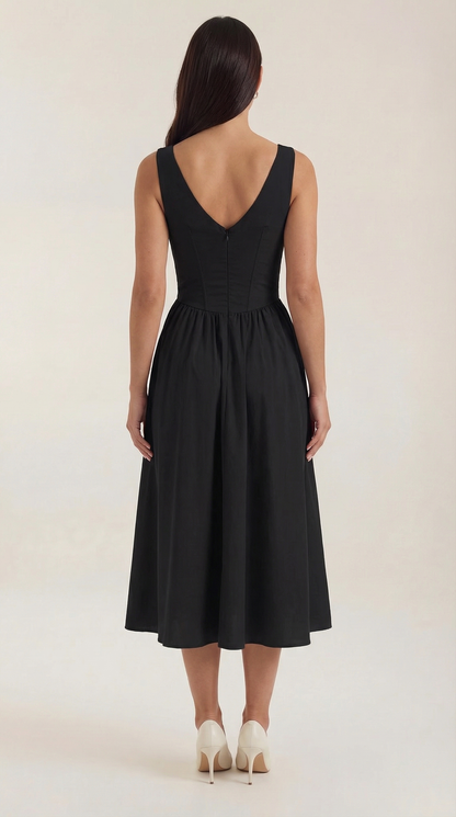 Cassiopeia Midi-Eintauchkleid | Elegantes Sommerkleid 3