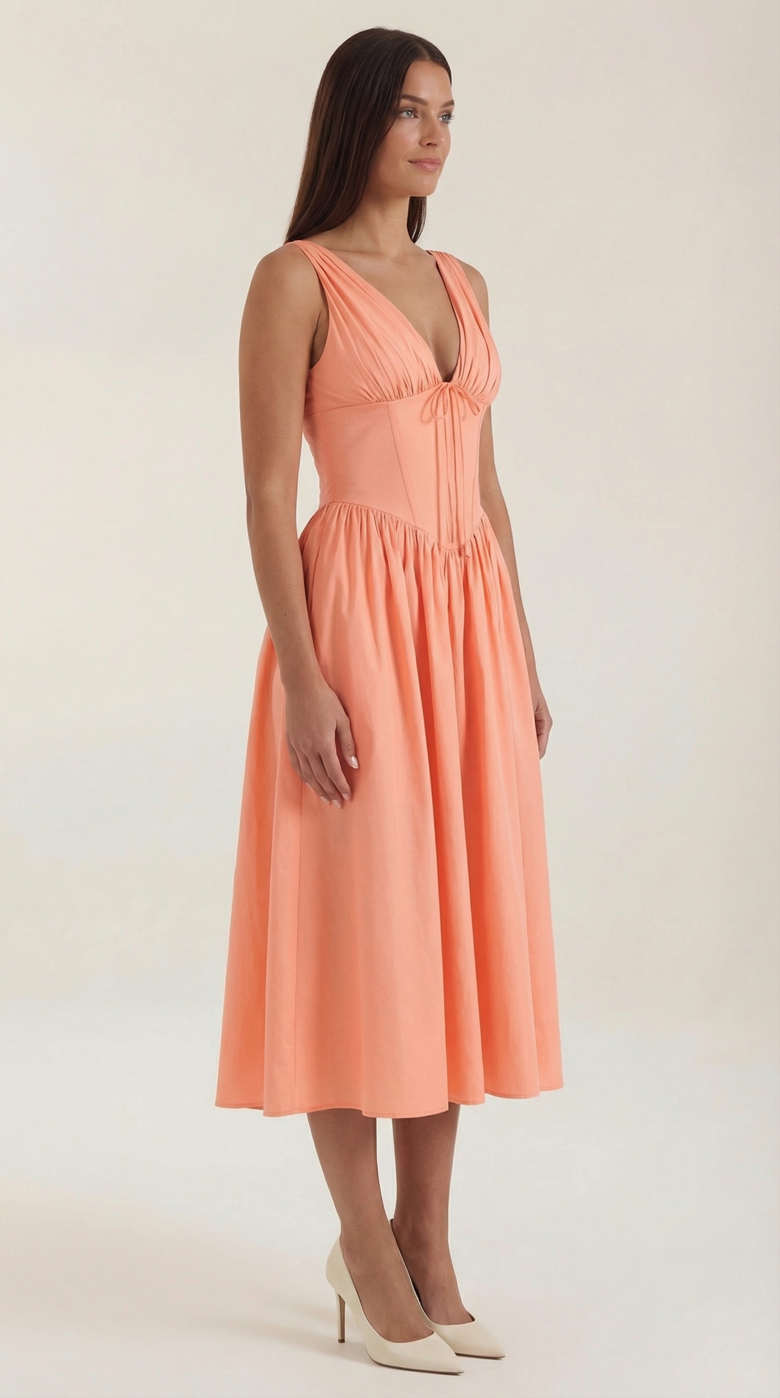 Cassiopeia Midi-Eintauchkleid | Elegantes Sommerkleid 6