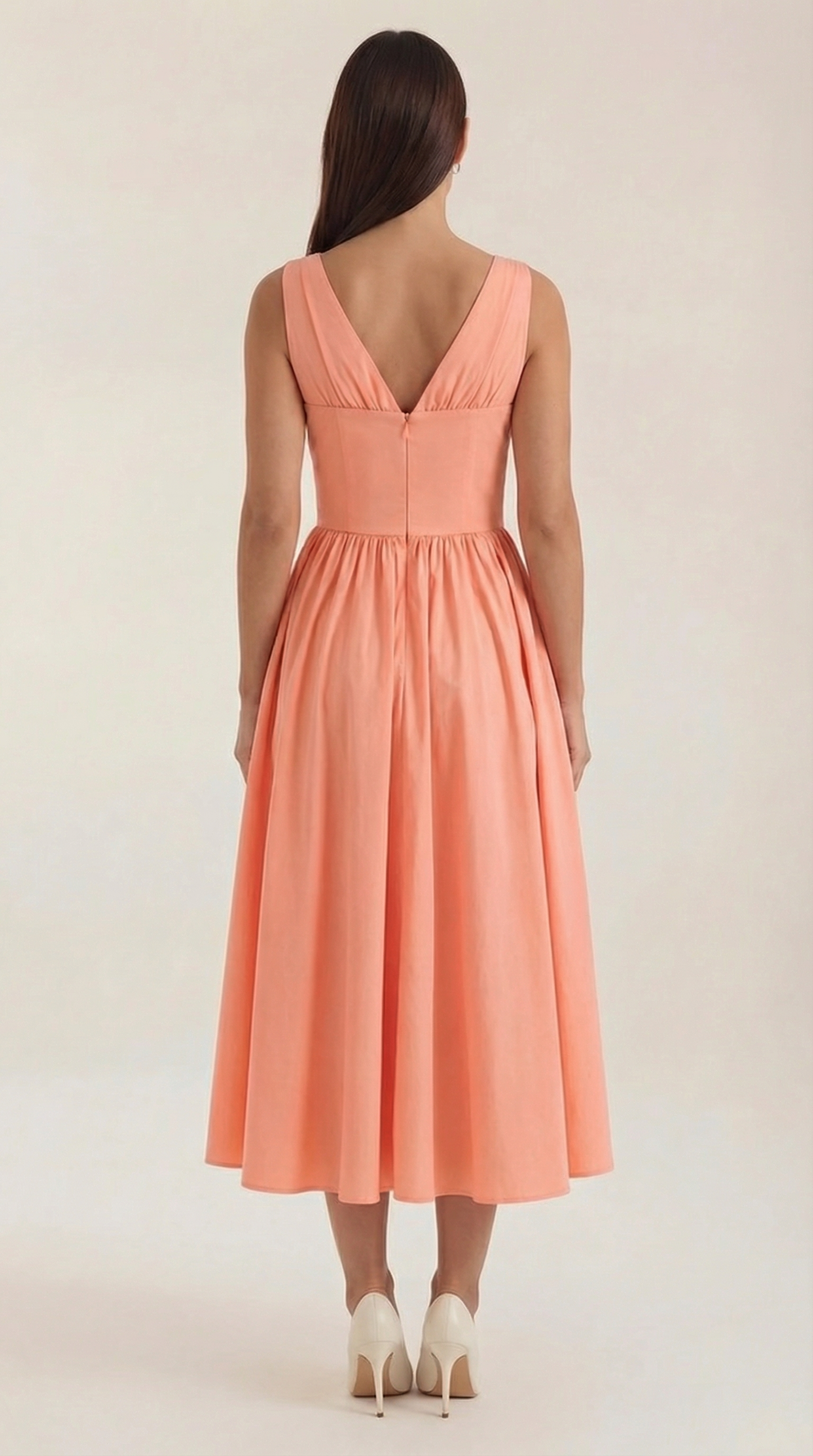 Cassiopeia Midi-Eintauchkleid | Elegantes Sommerkleid 8