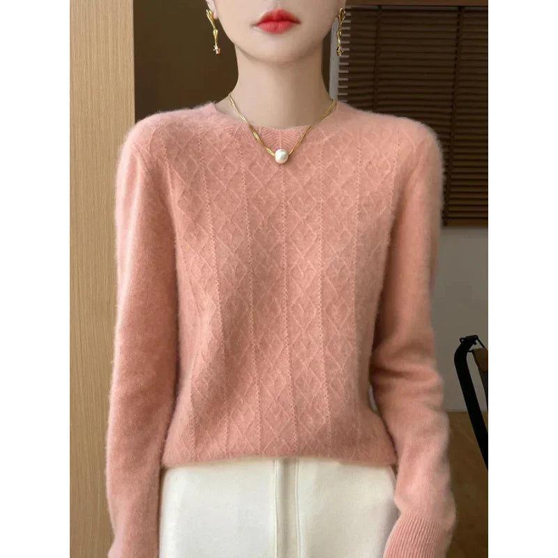 Celina | Damenpullover aus Merinowolle, Klassisch Elegant 1